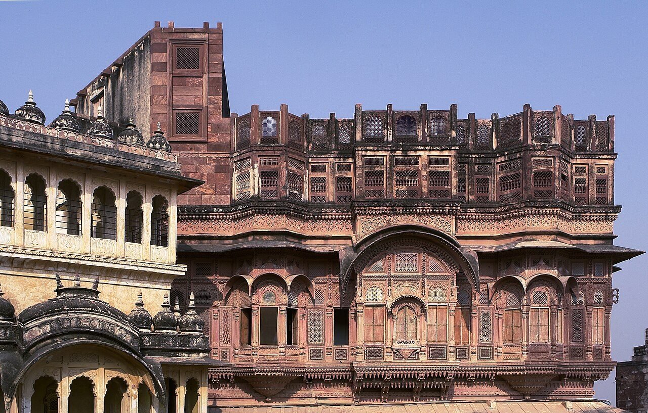Real photograph of Mehrangarh Fort in Jodhpur